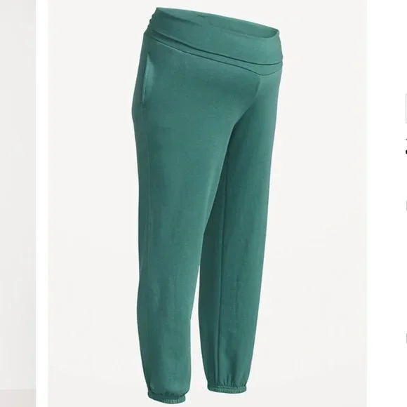 Old Navy XS Maternity Rollover-Waist Jogger Sweatpants - Picture 4 of 8